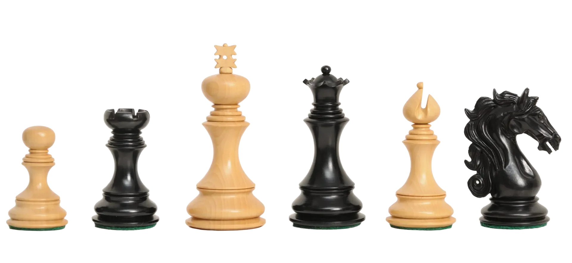 Genuine Ebony and Natural Boxwood
