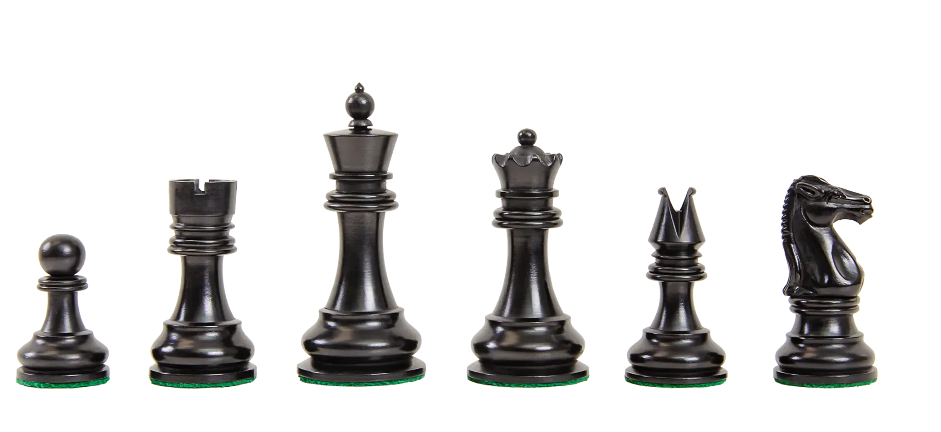 Ebonized Boxwood and Natural Boxwood
