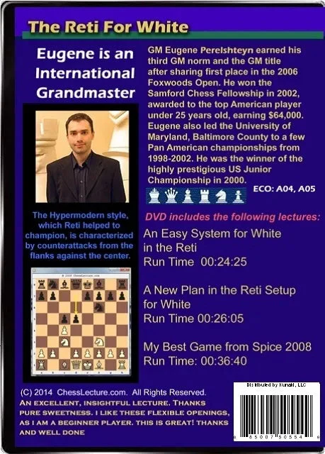 E-DVD The Reti for White - Chess Lecture - Volume 102 - Image 2