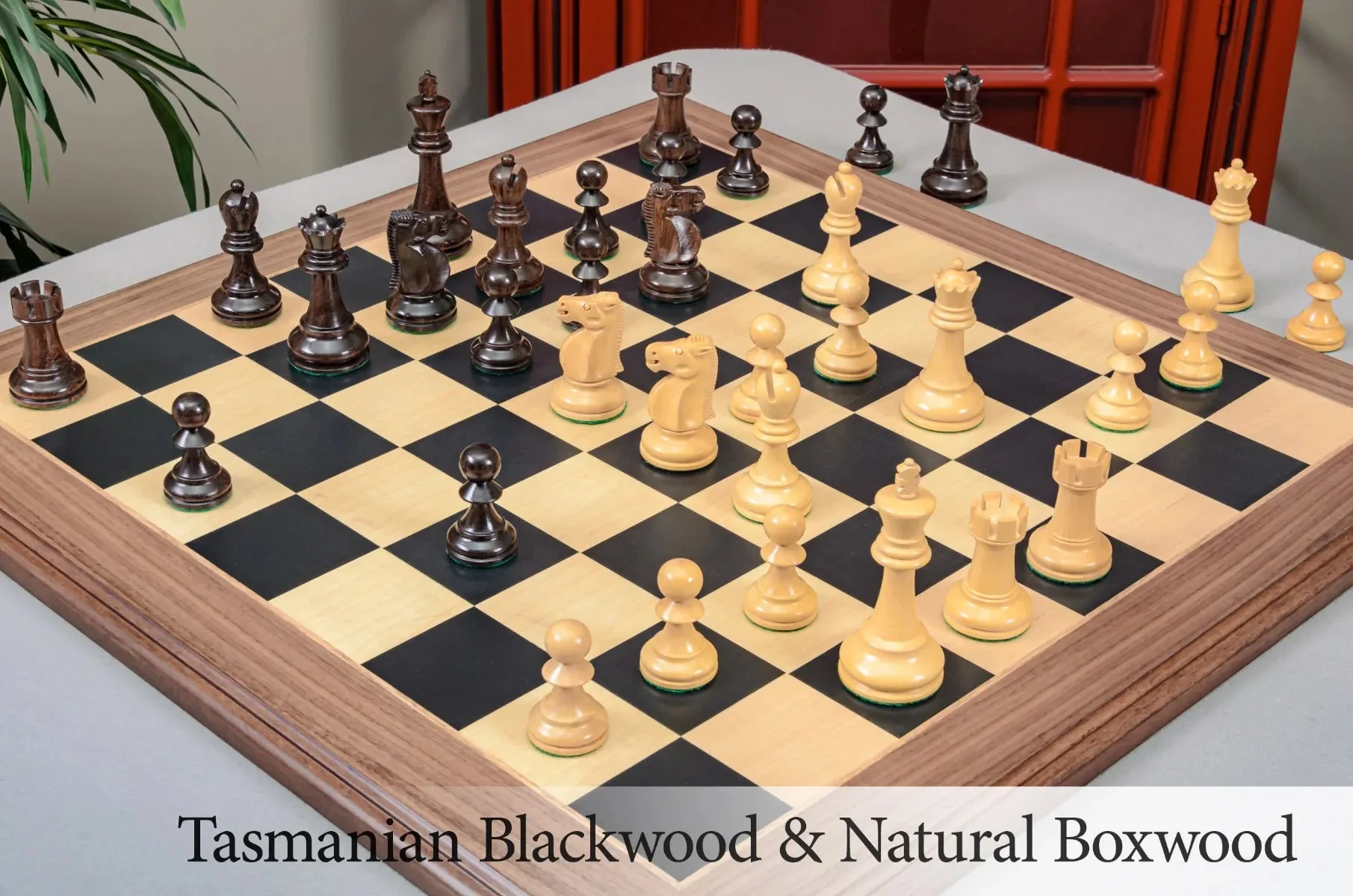The Reykjavik II Series Chess Pieces - 3.75" King - Image 15