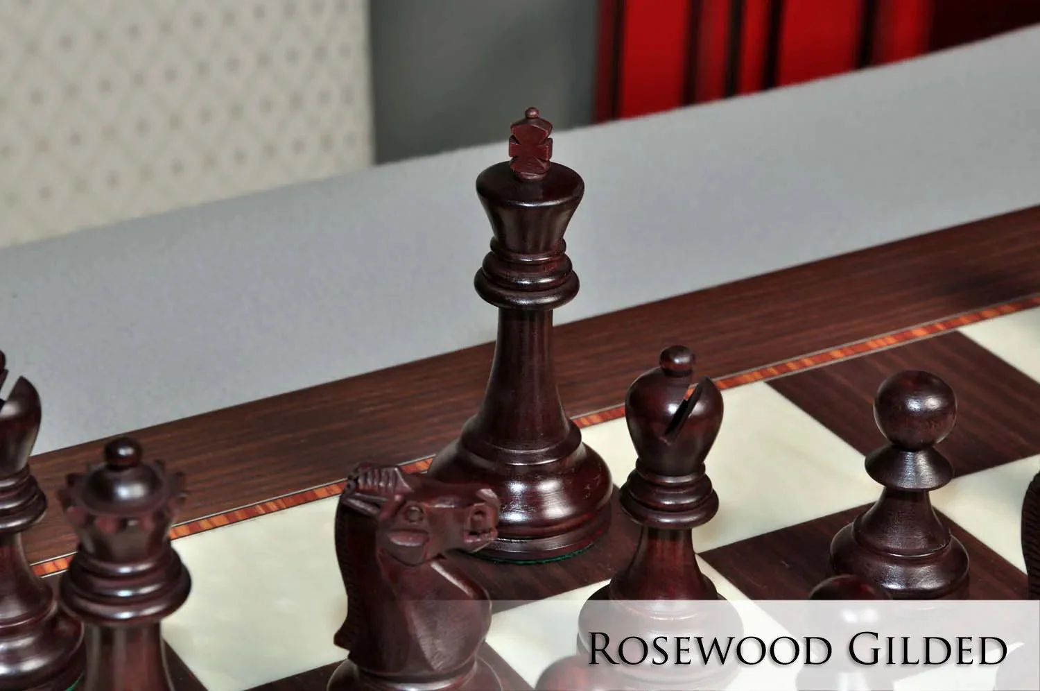 The Reykjavik II Series Chess Set, Box, and Board Combination - Image 2