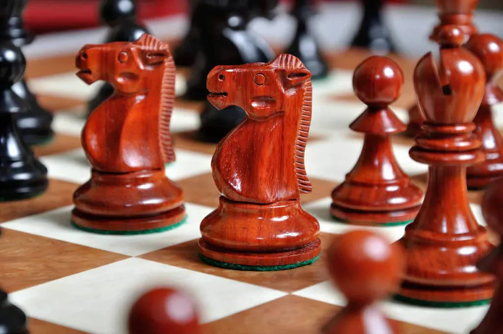 The Reykjavik II Series Prestige Chess Set, Box, & Board Combination - Image 4