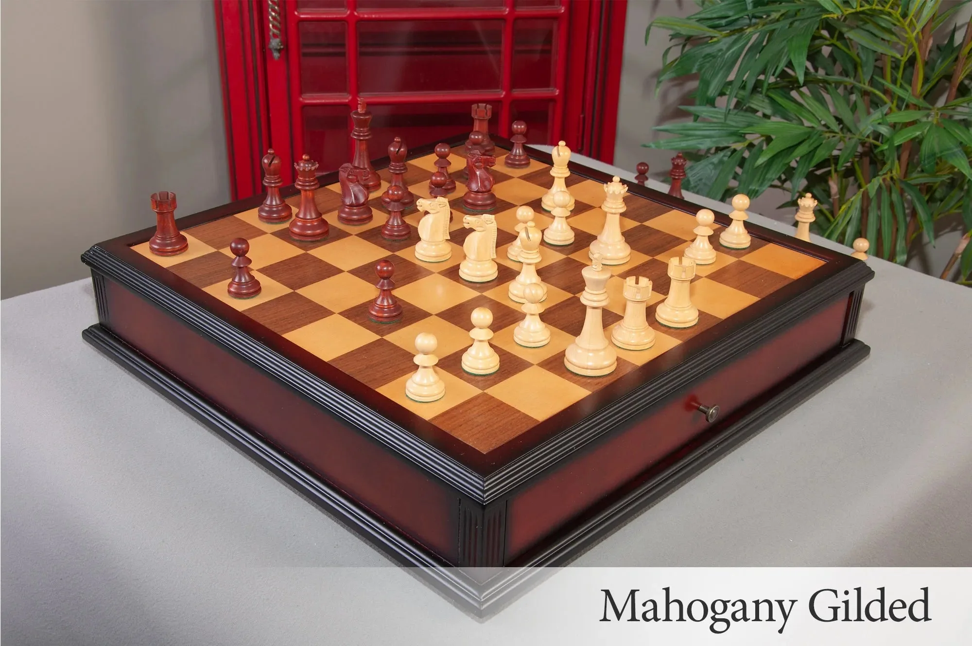 The Reykjavik II Series Tournament Chess Set and Tiroir Combination - Image 11