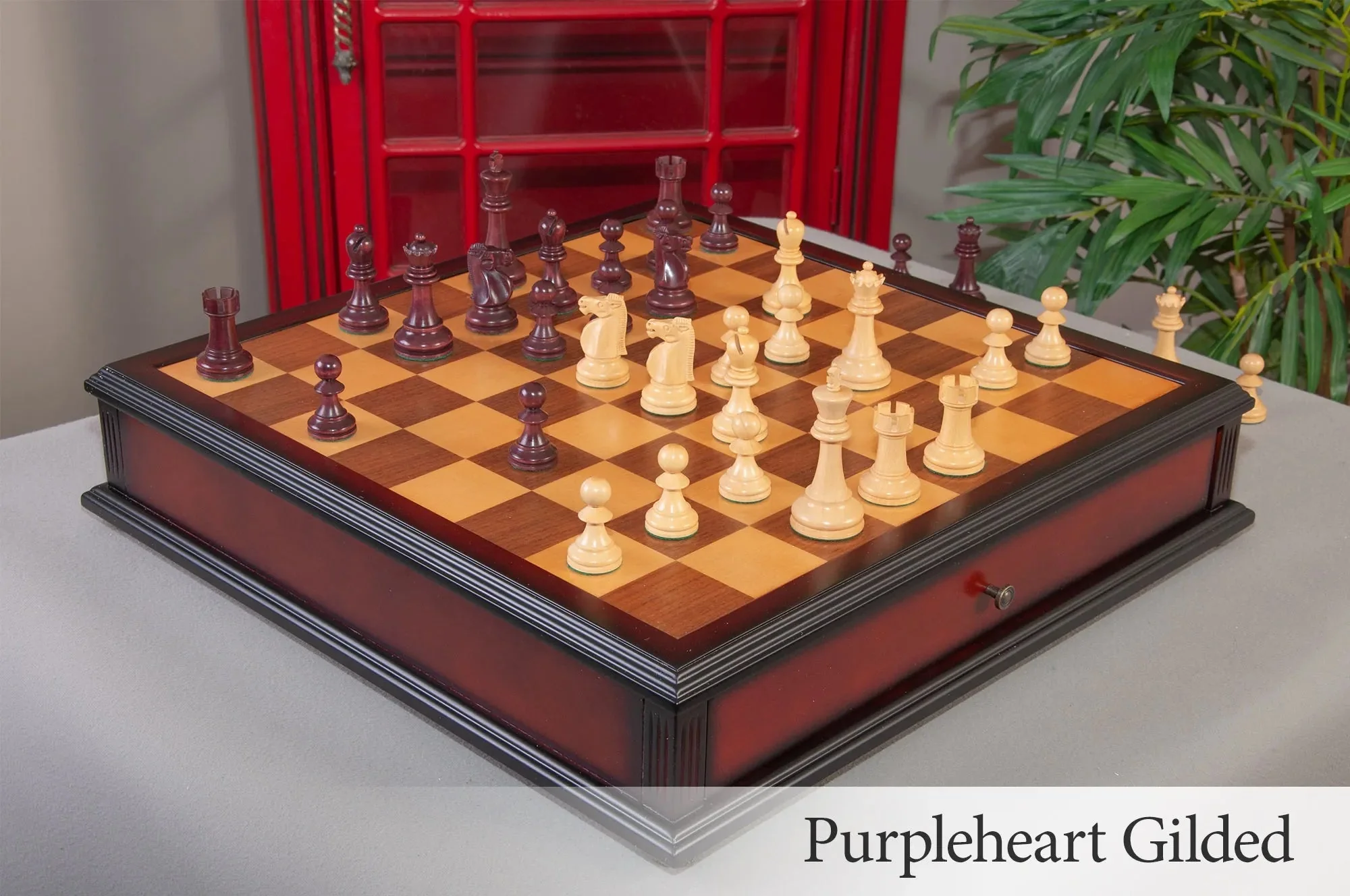 The Reykjavik II Series Tournament Chess Set and Tiroir Combination - Image 15