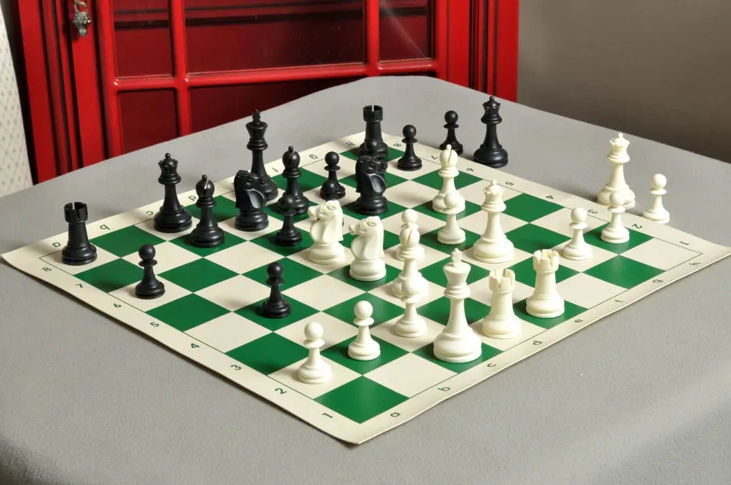 The Reykjavik Series Plastic Chess Pieces - 3.75" King - Image 12