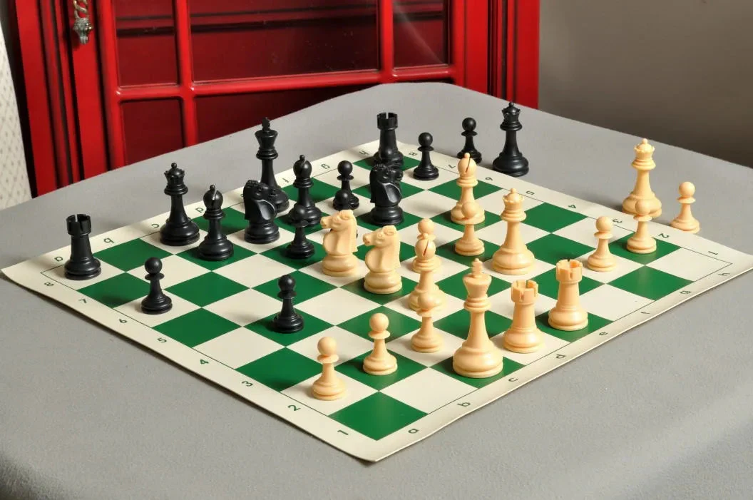 The Reykjavik Series Plastic Chess Pieces - 3.75" King - Image 15