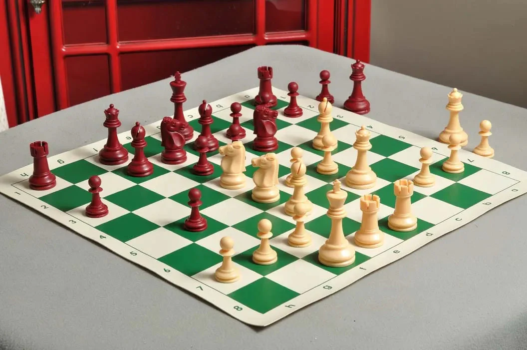 The Reykjavik Series Plastic Chess Pieces - 3.75" King - Image 9