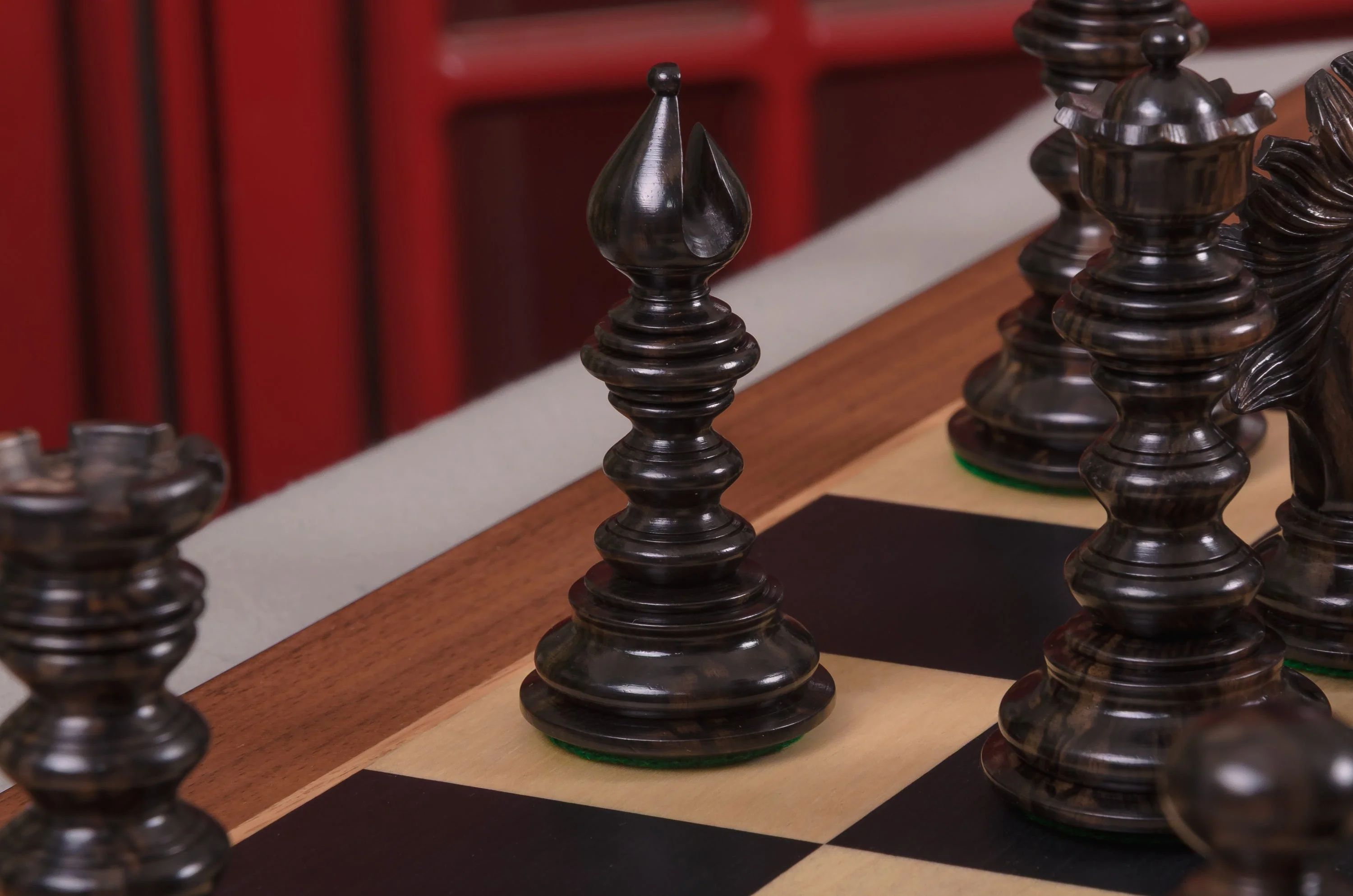 The Savano Series Artisan Wood Chess Pieces - 4.4" King - Image 13