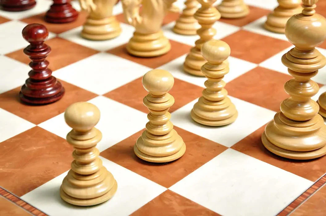 The Savano Series Luxury Wood Chess Set, Box, & Board Combination - Image 14
