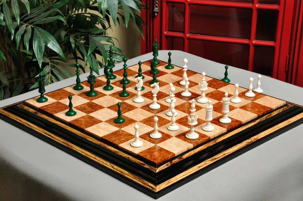 The Selenus Luxury Bone Chess Pieces - 4.0" King - Image 15