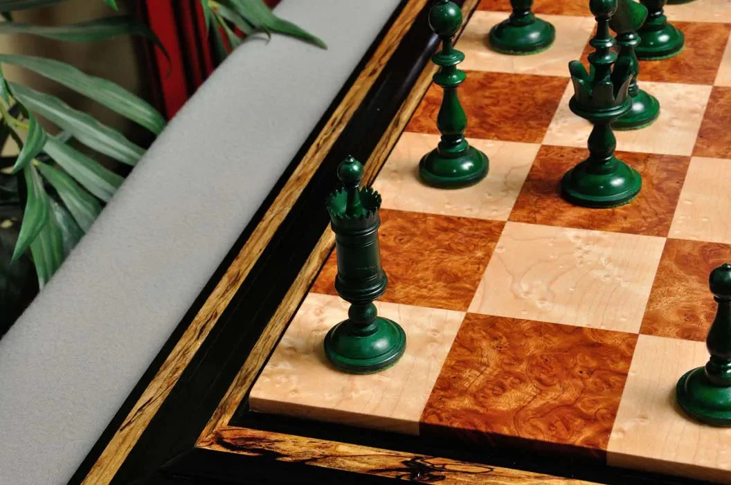 The Selenus Luxury Bone Chess Pieces - 4.0" King - Image 17