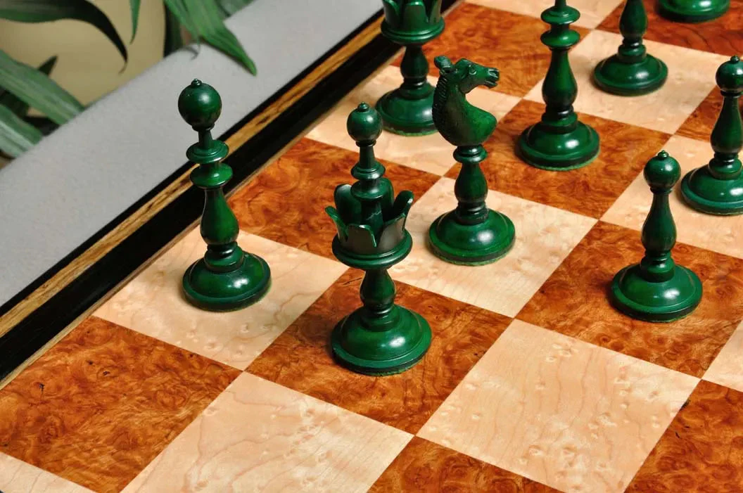 The Selenus Luxury Bone Chess Pieces - 4.0" King - Image 19
