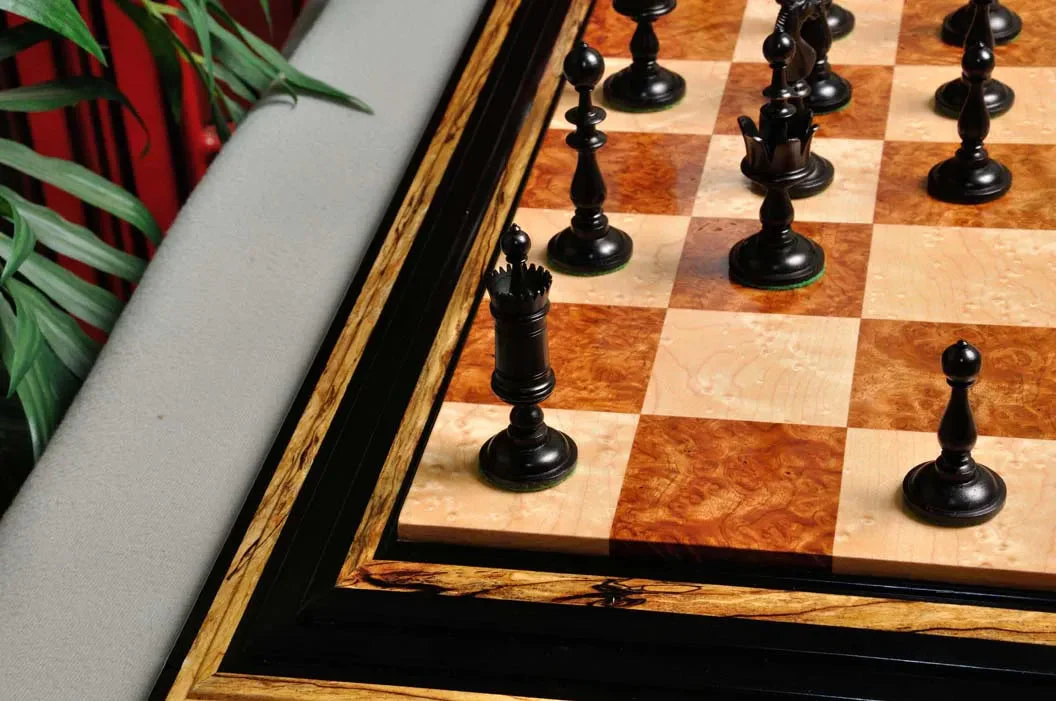The Selenus Luxury Bone Chess Pieces - 4.0" King - Image 27