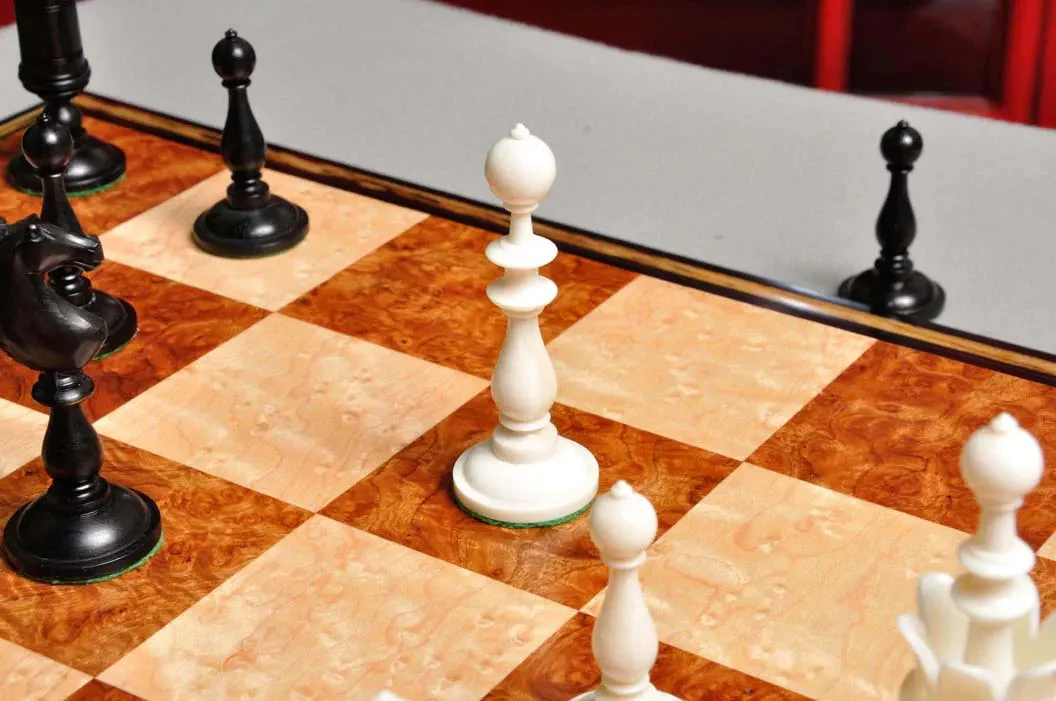 The Selenus Luxury Bone Chess Pieces - 4.0" King - Image 28