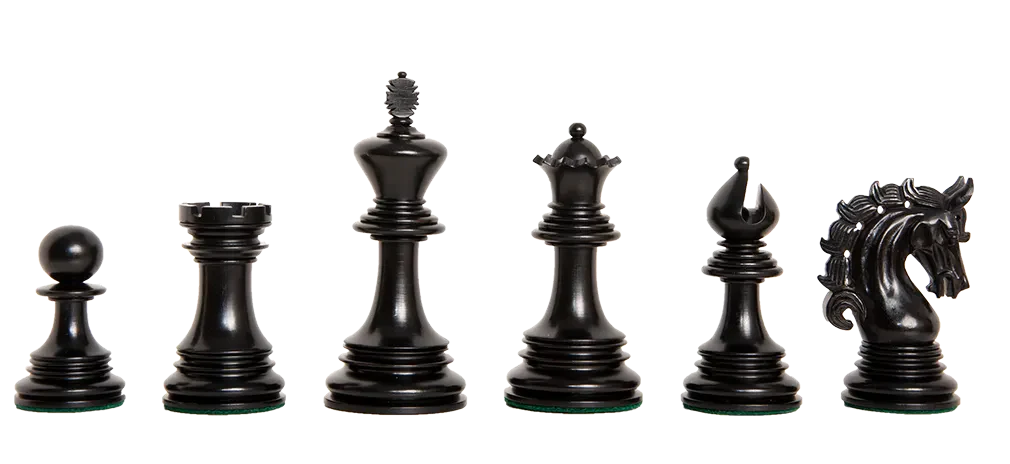 Genuine Ebony and Natural Boxwood