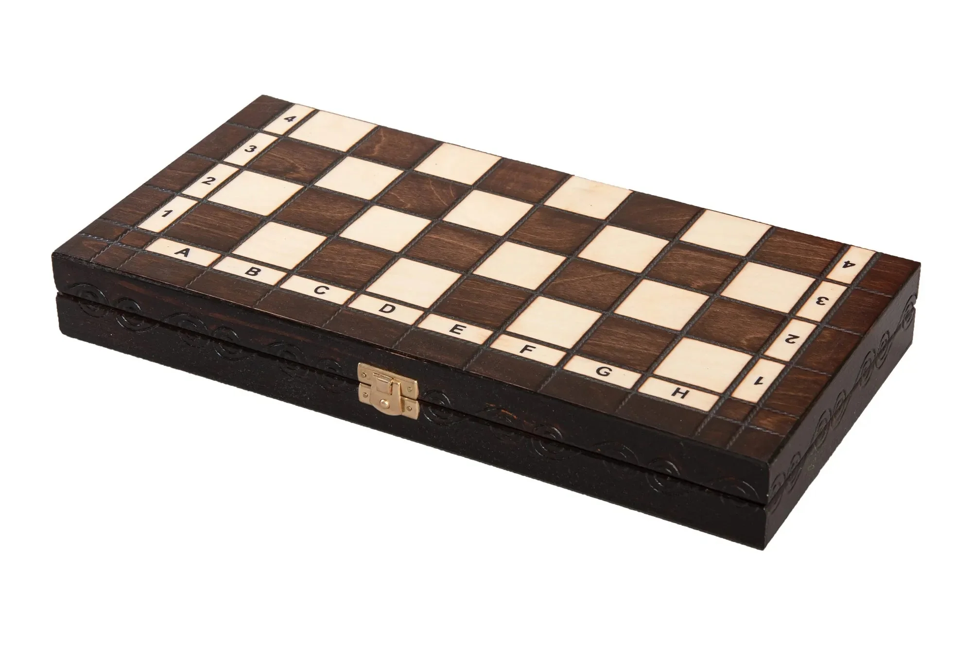The Small Olympic Chess Set - Brown - Image 3