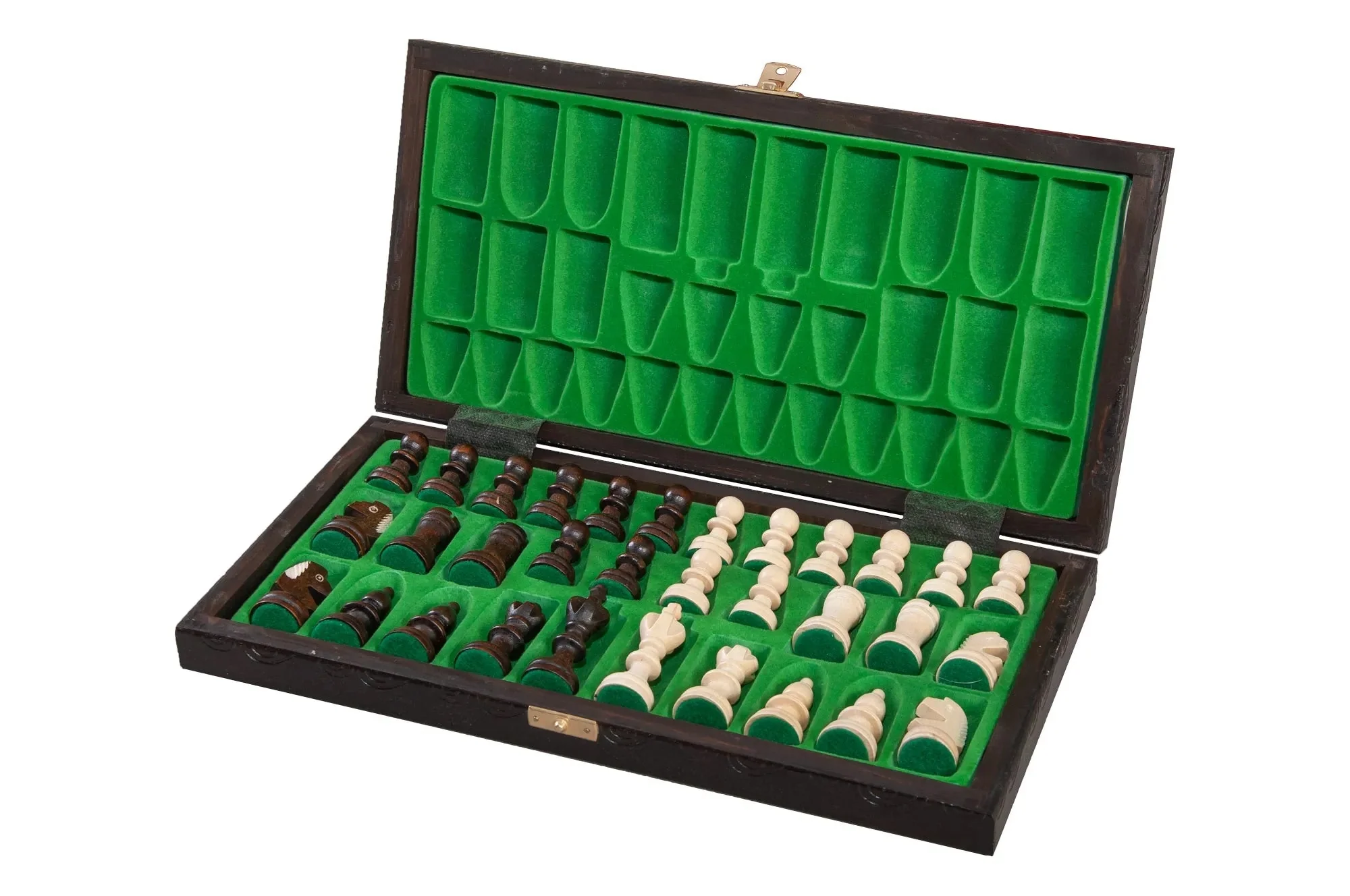 The Small Olympic Chess Set - Brown - Image 4