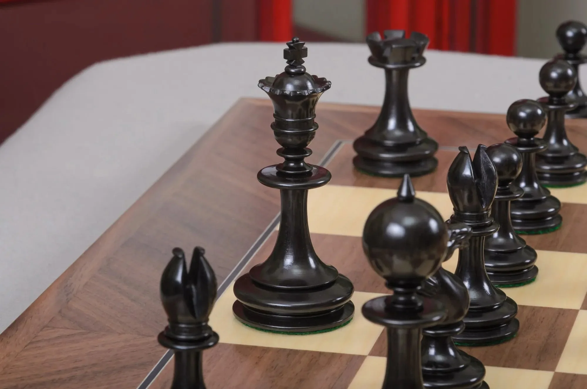 The William Hallett Series Chess Pieces - 3.5" King - Image 11
