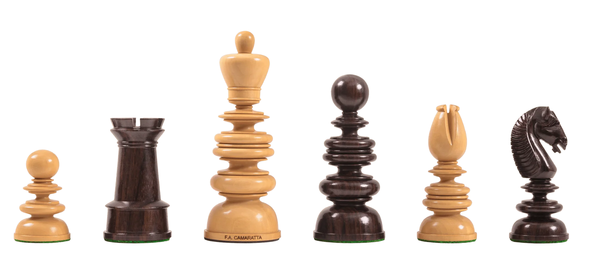 The St. George Luxury Chess Pieces - 4.4" King - From the Camaratta Collection