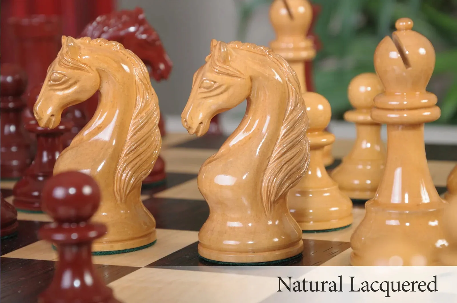 Burgundy and Natural Lacquered - Image 7