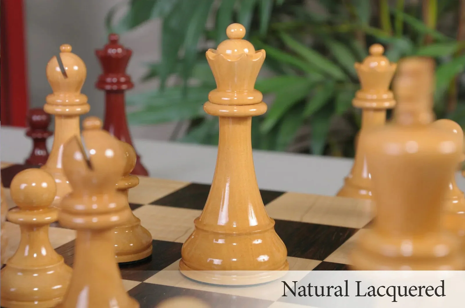 Burgundy and Natural Lacquered - Image 9