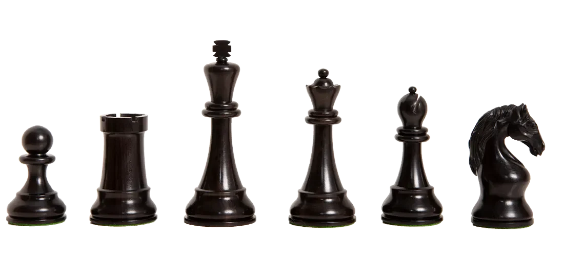 Genuine Ebony and Antiqued Boxwood