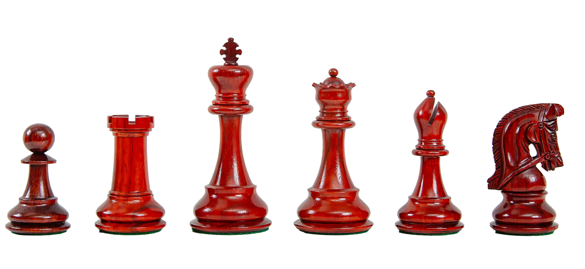 Blood Rosewood and Natural Boxwood