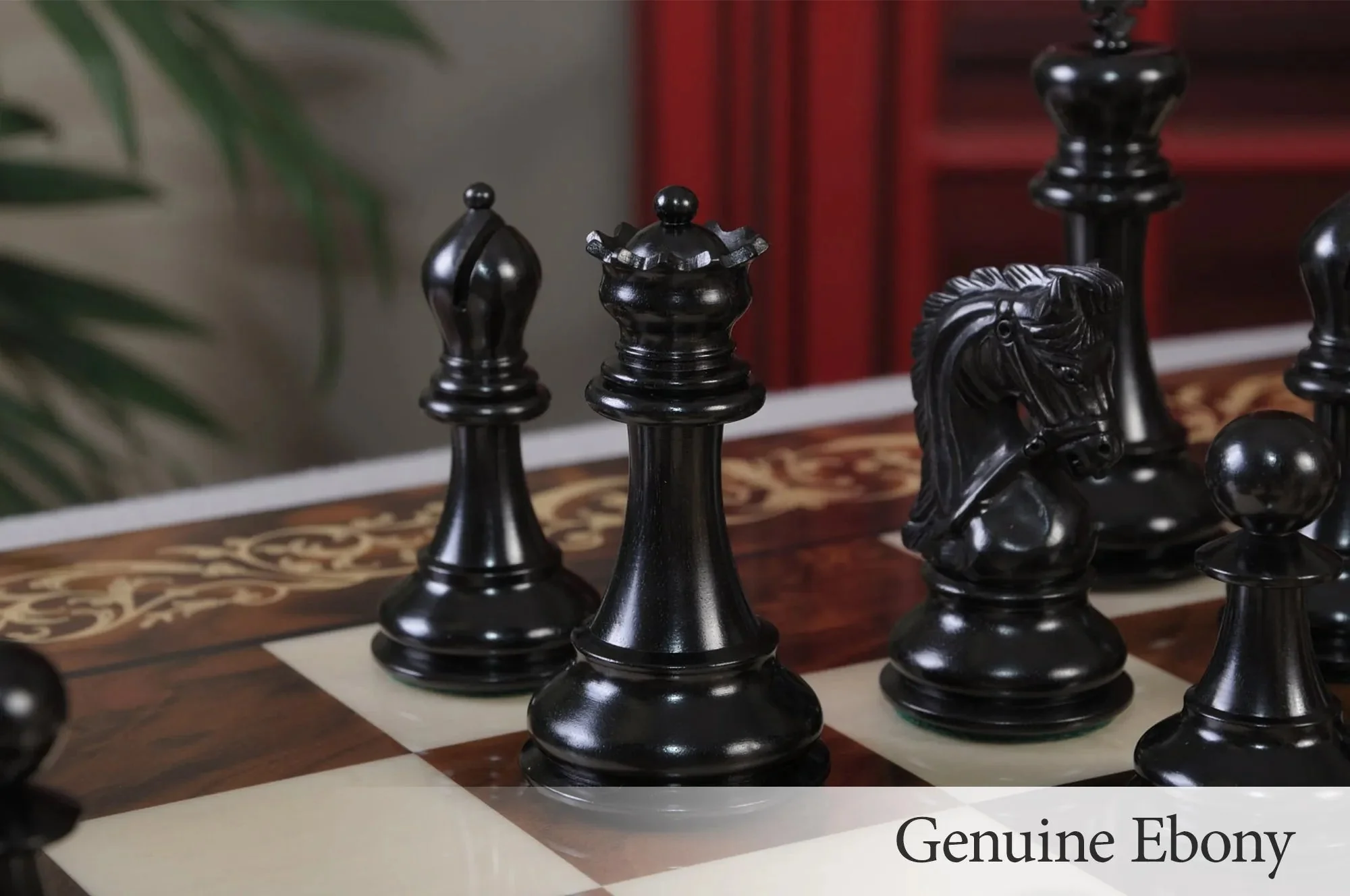 The Sultan Series Luxury Chess Set, Box, & Board Combination - Image 11