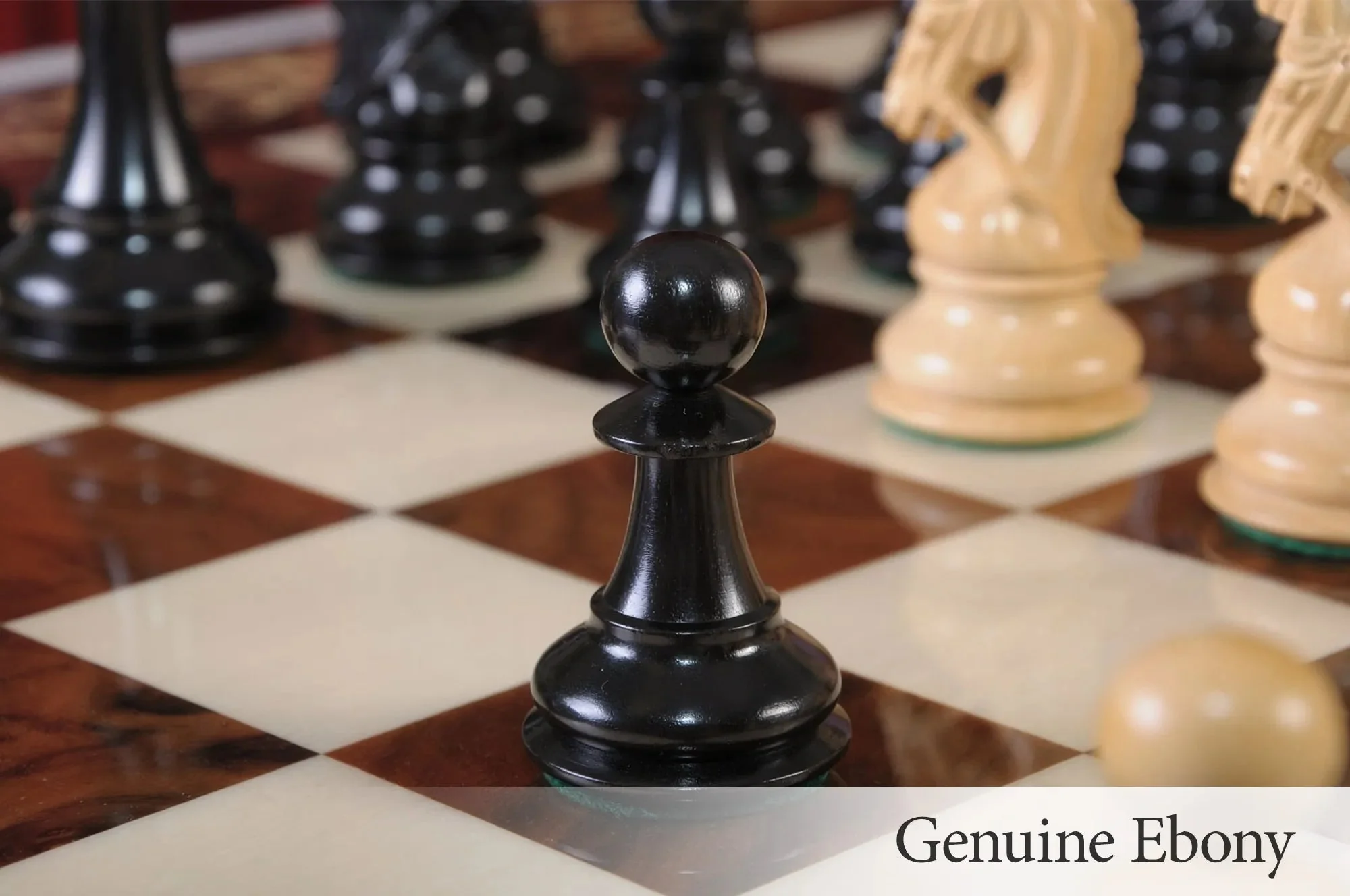 The Sultan Series Luxury Chess Set, Box, & Board Combination - Image 13