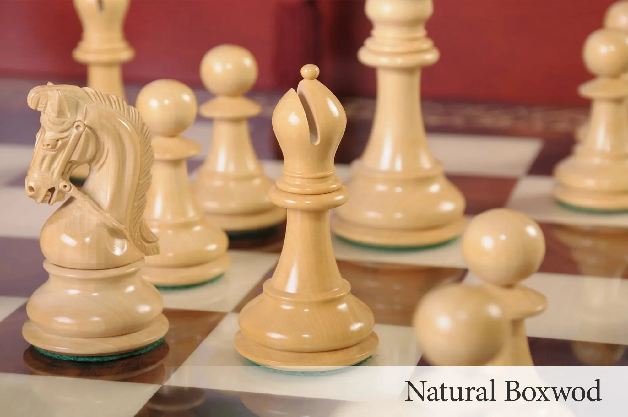 The Sultan Series Luxury Chess Set, Box, & Board Combination - Image 15