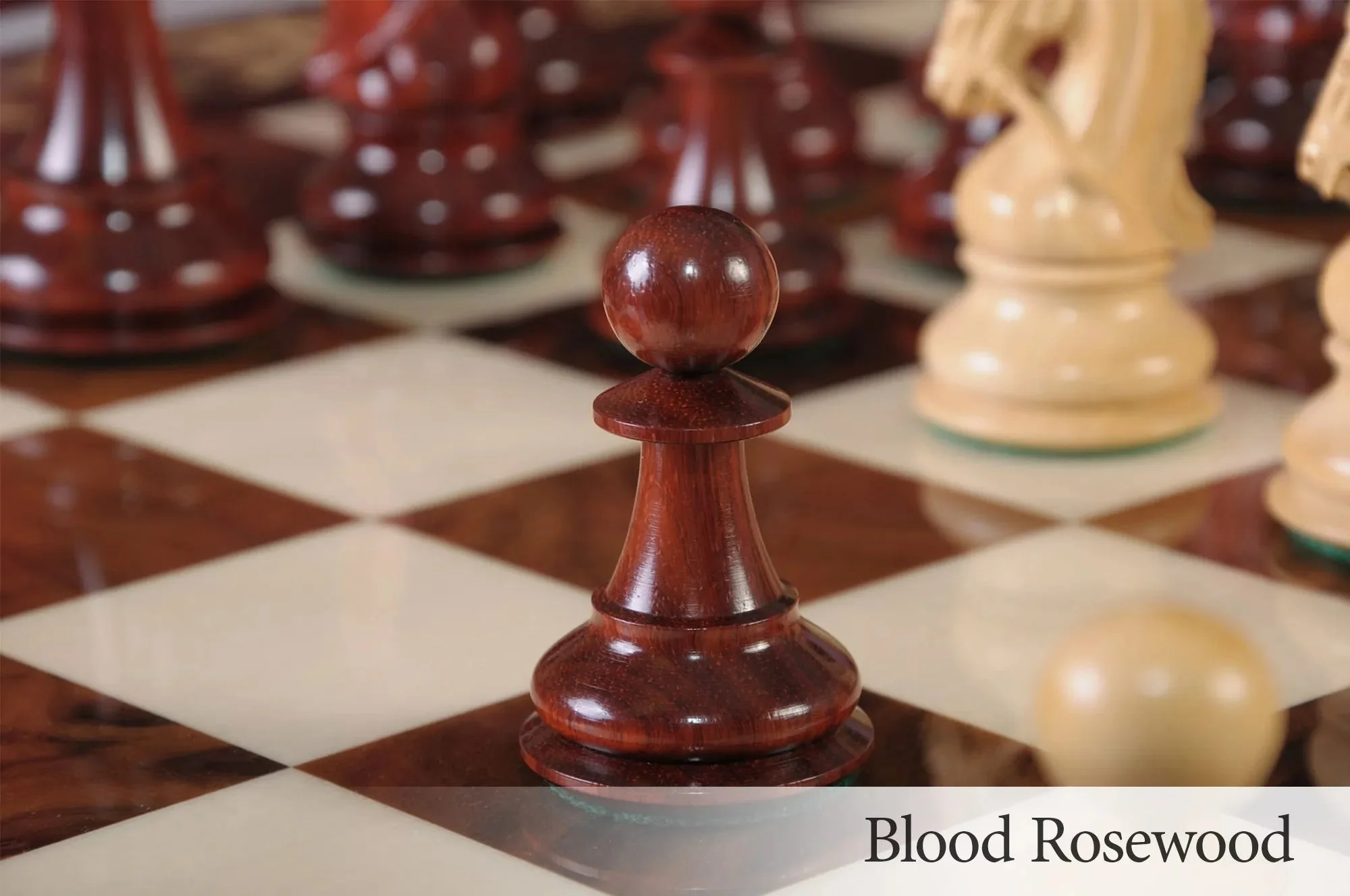 The Sultan Series Luxury Chess Set, Box, & Board Combination - Image 4