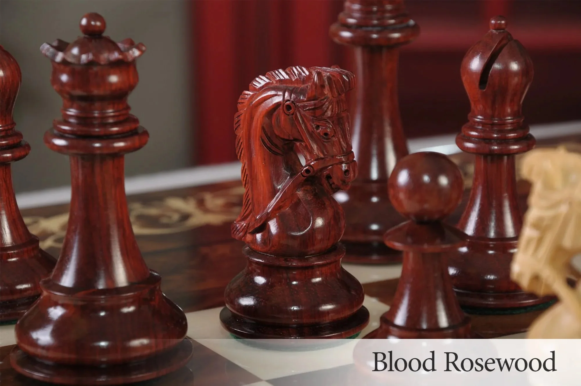 The Sultan Series Luxury Chess Set, Box, & Board Combination - Image 5