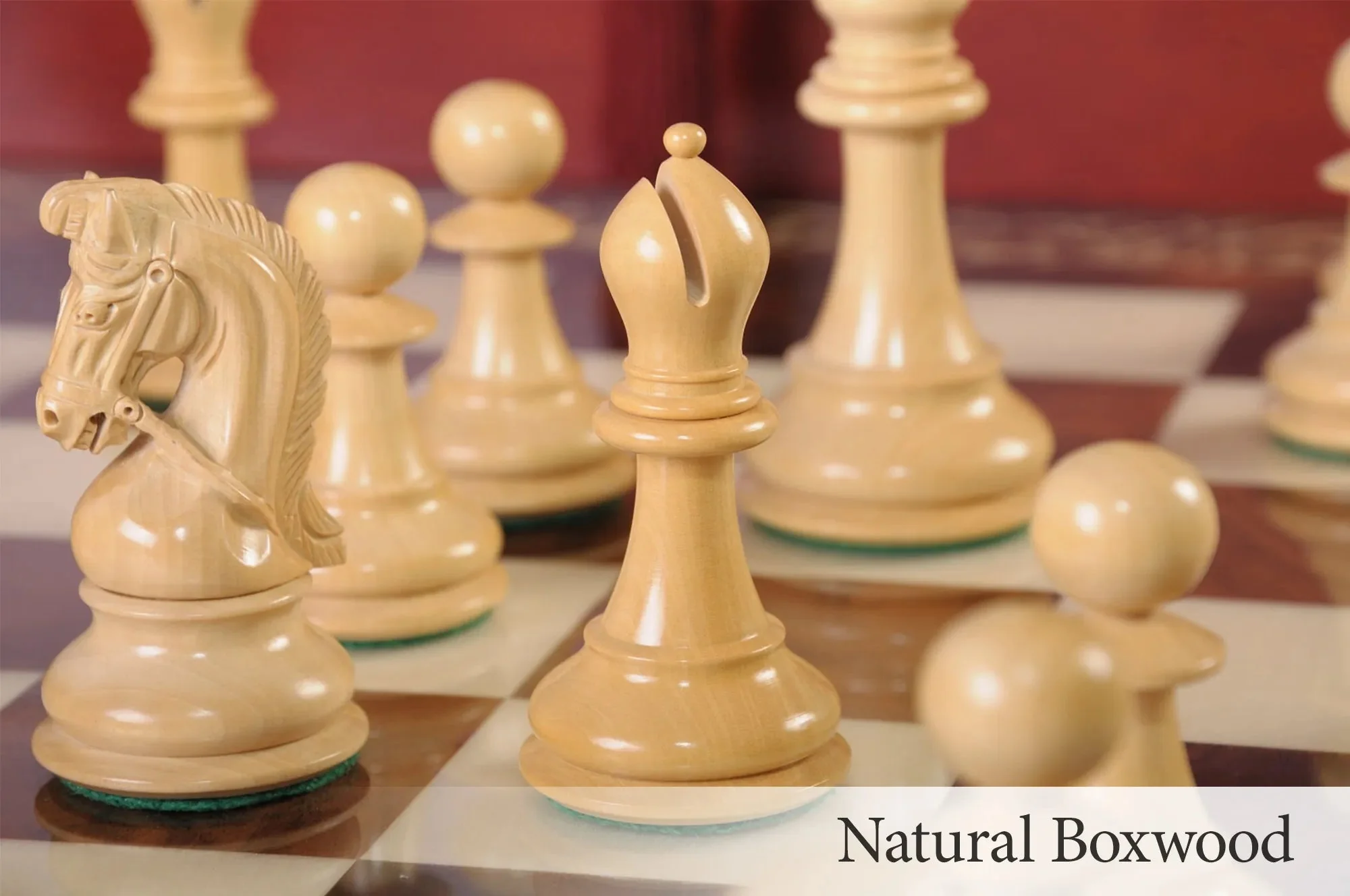 The Sultan Series Luxury Chess Set, Box, & Board Combination - Image 7