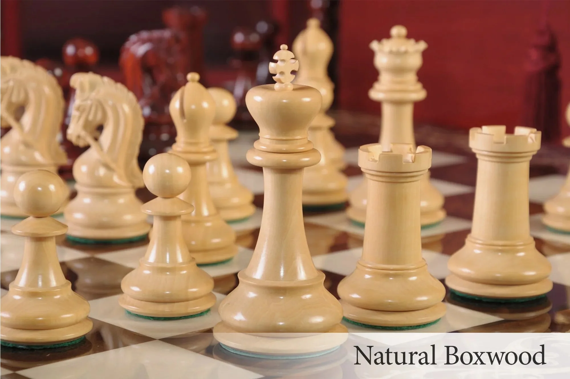 The Sultan Series Luxury Chess Set, Box, & Board Combination - Image 9