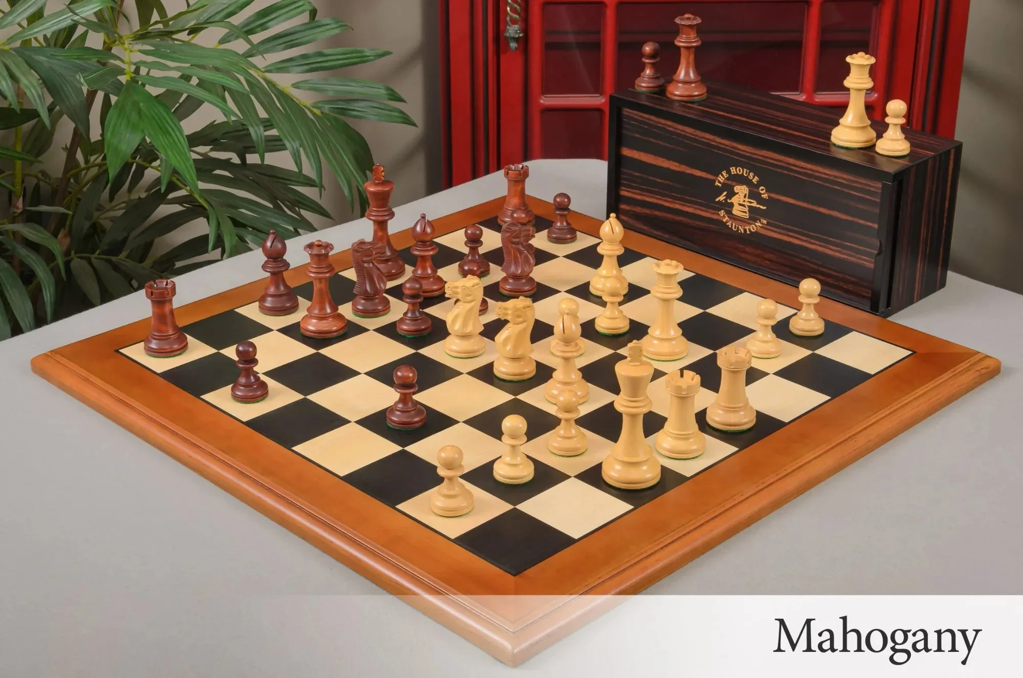 Mahogany Gilded and Natural Boxwood - Image 2