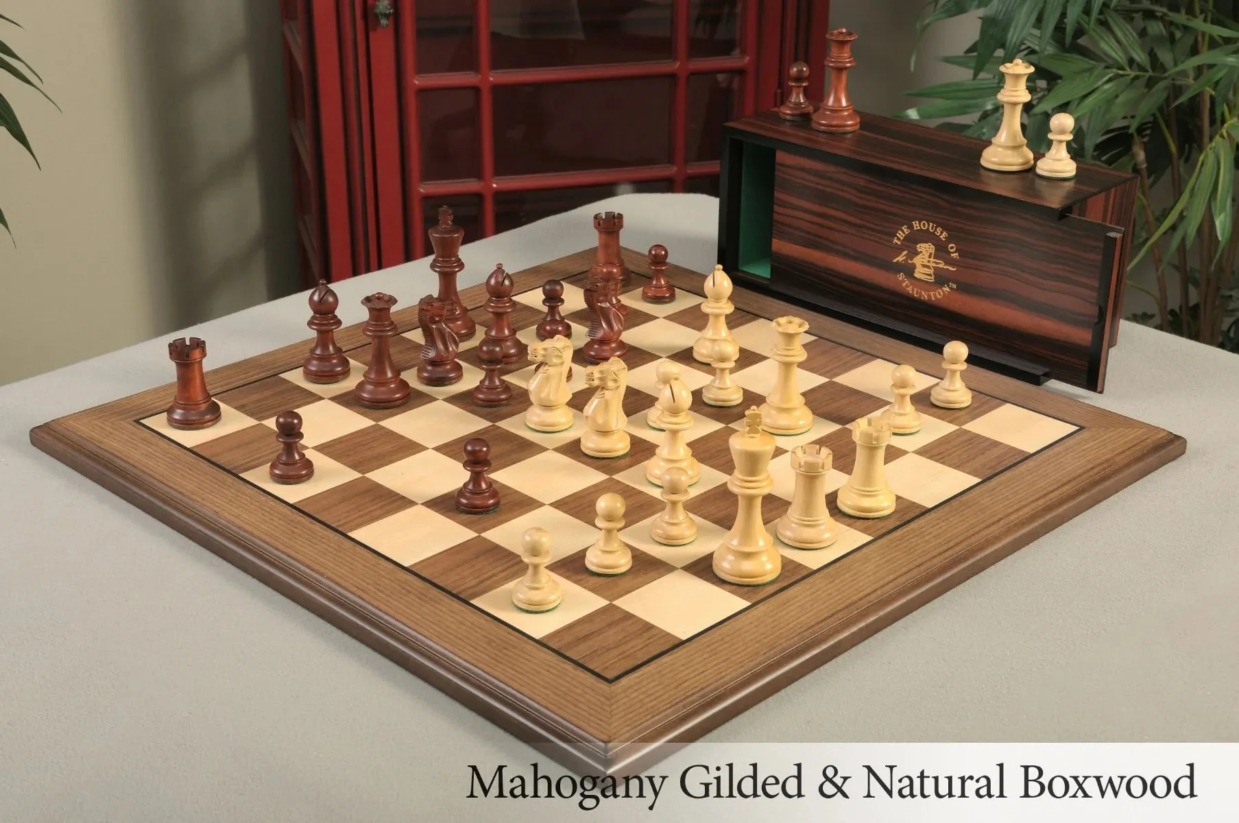 Mahogany Gilded and Natural Boxwood - Image 2