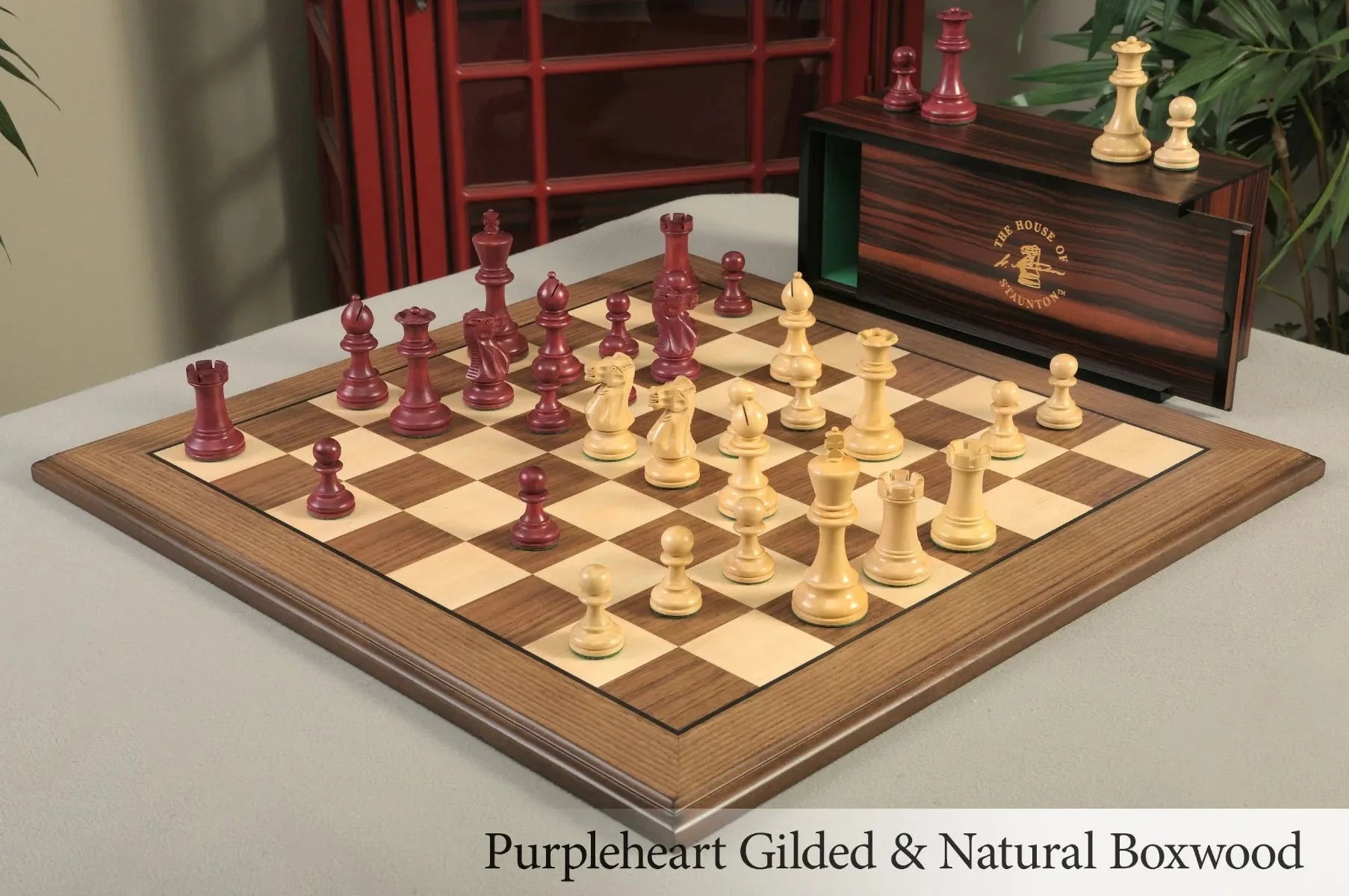Purpleheart Gilded and Natural Boxwood - Image 2