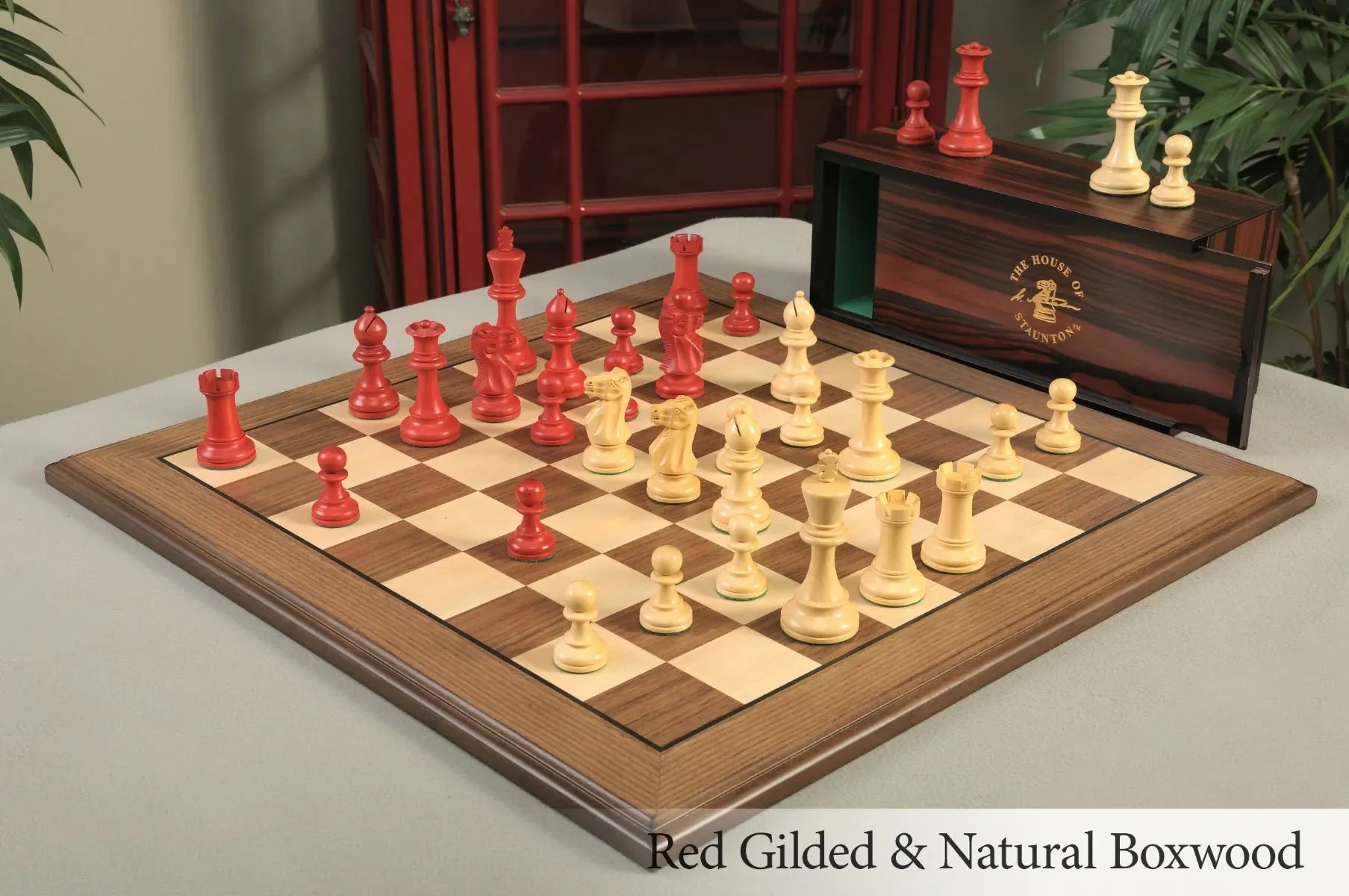 Red Gilded and Natural Boxwood - Image 2