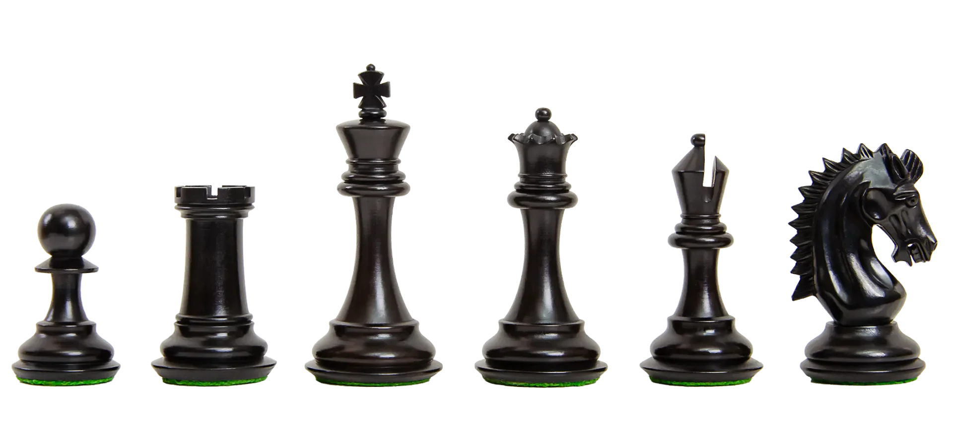 Ebonized Boxwood and Natural Boxwood