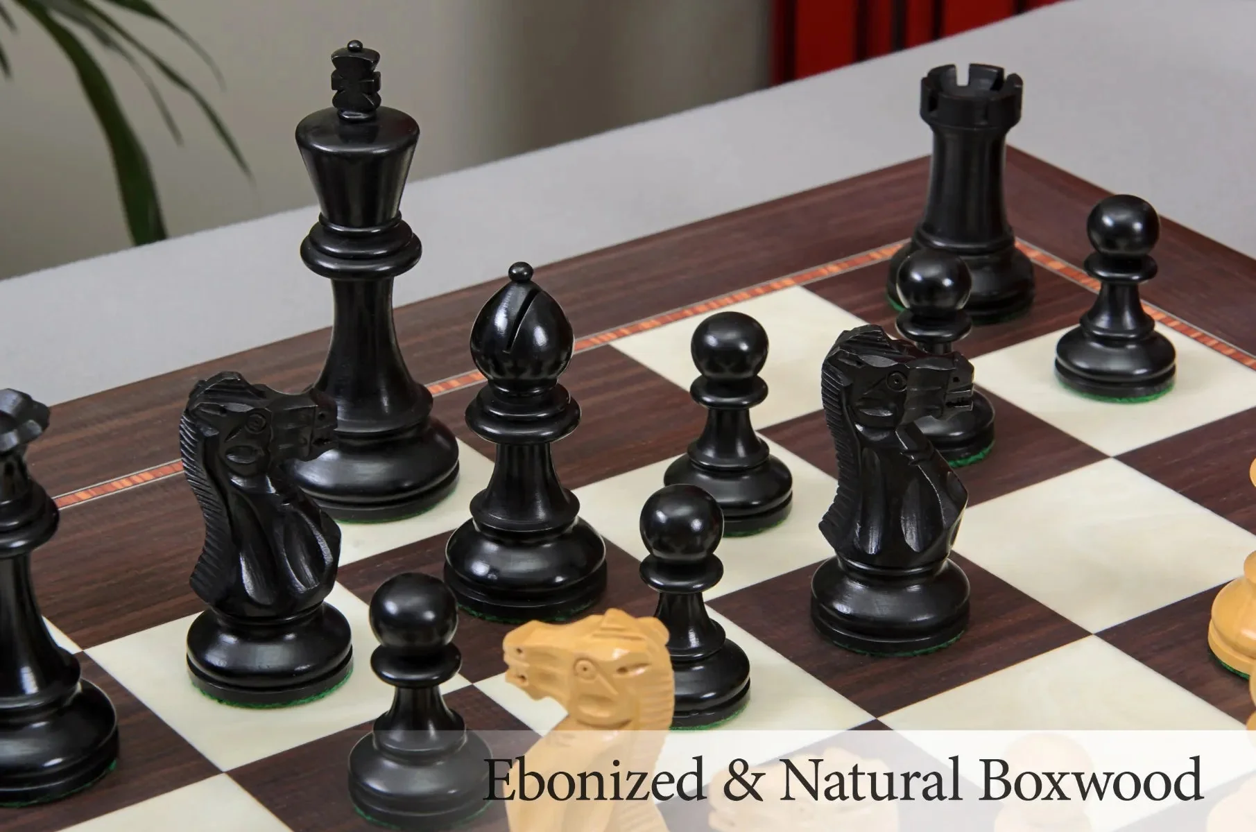 The Ultimate Grandmaster Series Wood Chess Set, Box, & Board Combination - Image 6