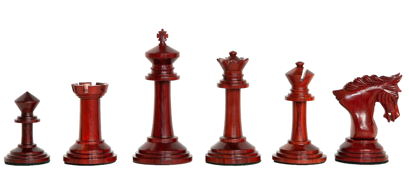 Blood Rosewood and Natural Boxwood