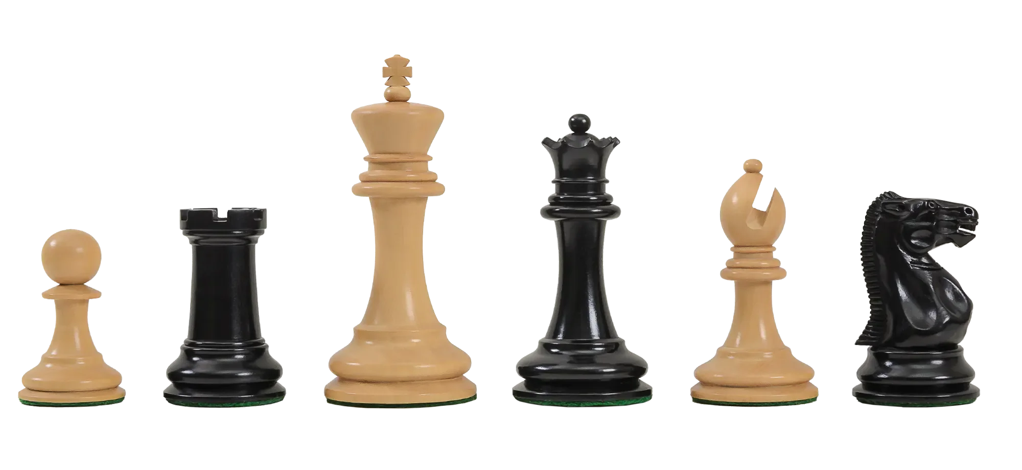 The Zukertort Series Timeless Chess Pieces - 4.0" King