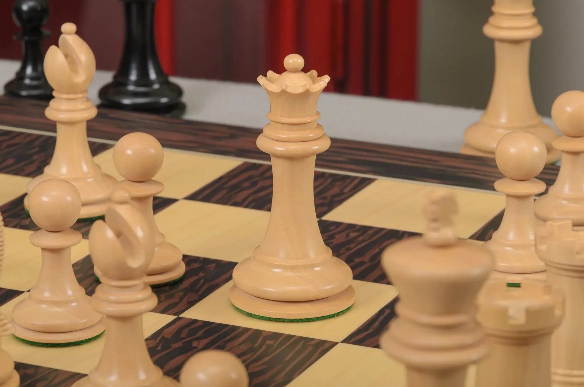 The Zukertort Series Timeless Chess Pieces - 4.0" King - Image 6
