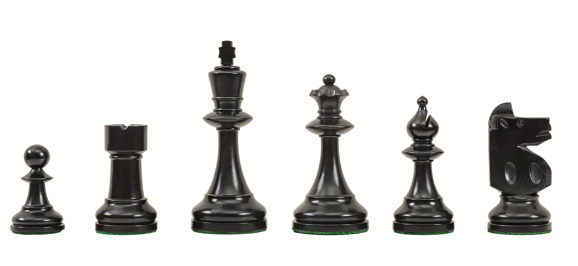Ebonized Boxwood and Natural Boxwood