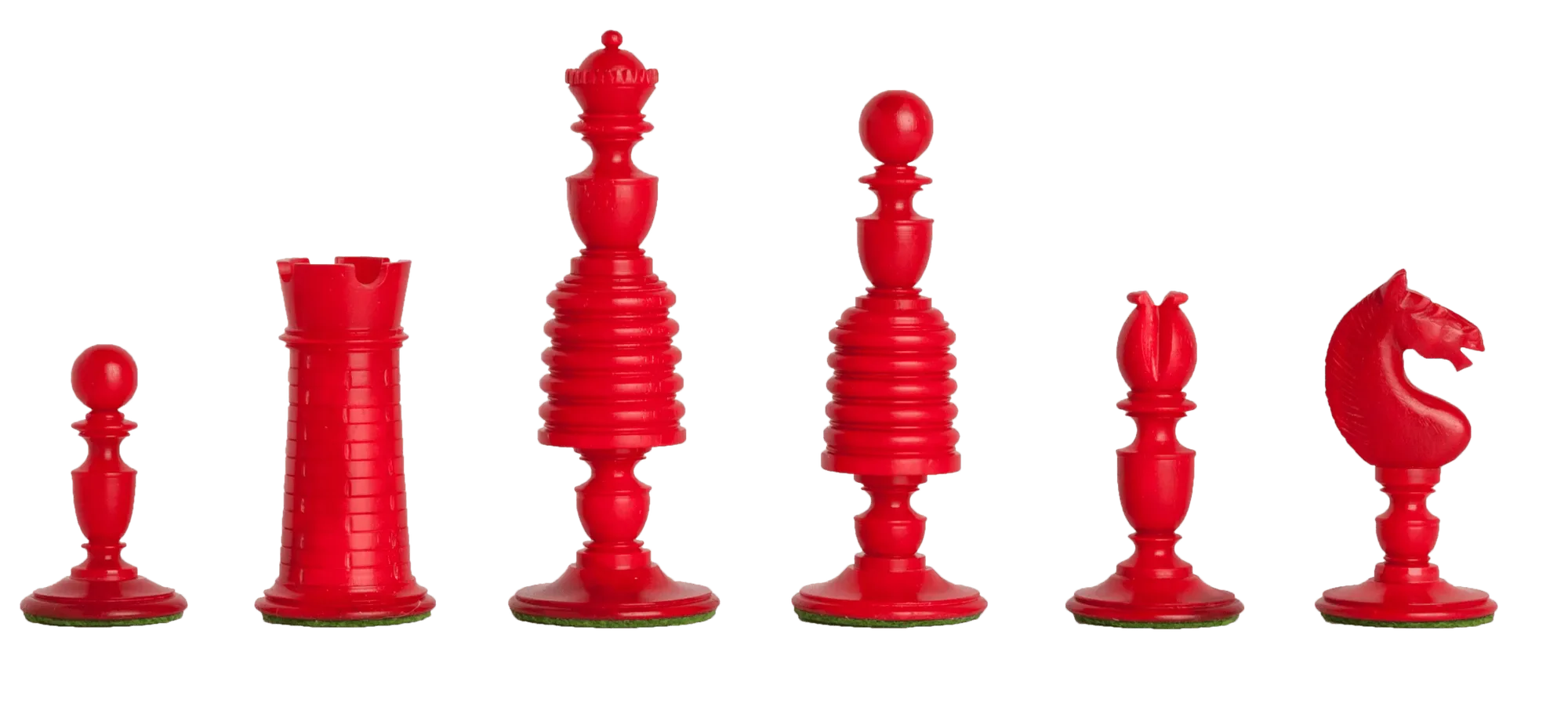 Red & Natural Bone
