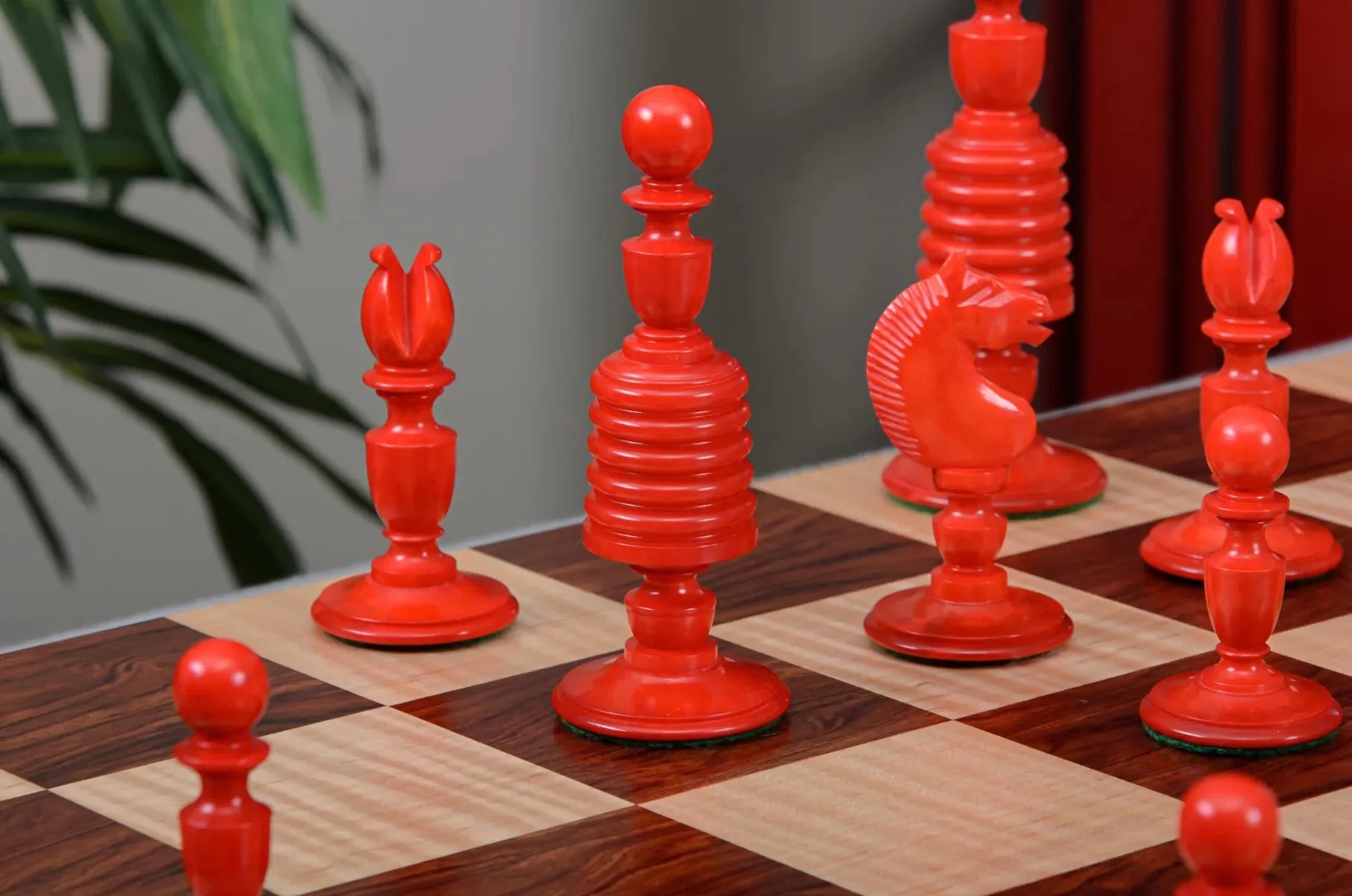 The Washington Luxury Bone Chess Pieces - 4.4" King - Image 3