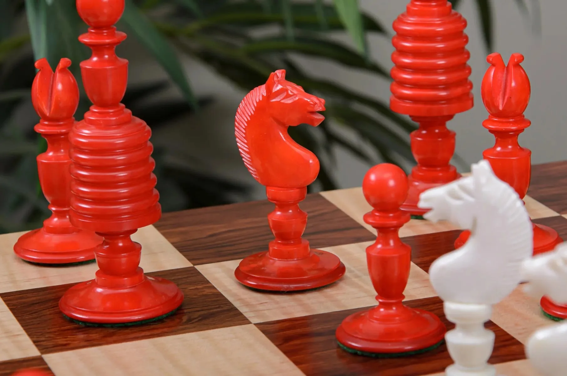 The Washington Luxury Bone Chess Pieces - 4.4" King - Image 5
