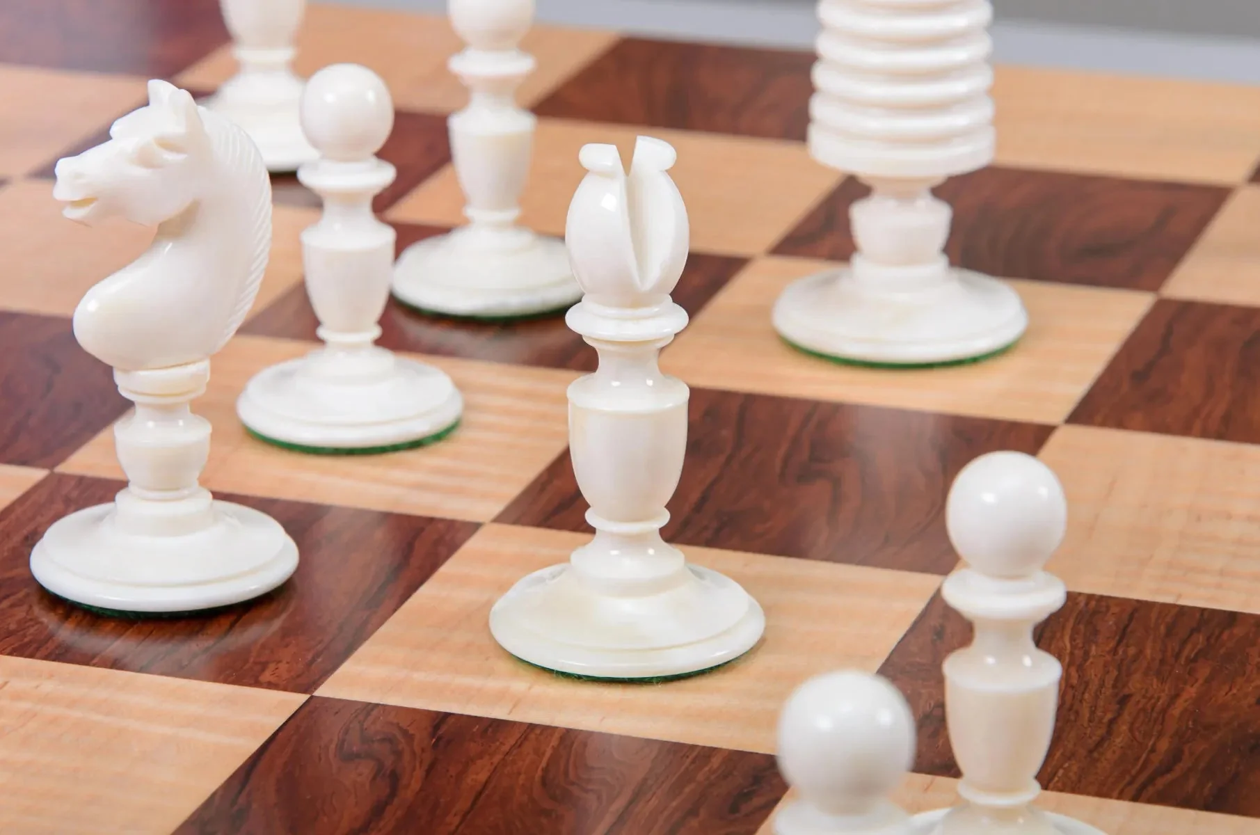 The Washington Luxury Bone Chess Pieces - 4.4" King - Image 8