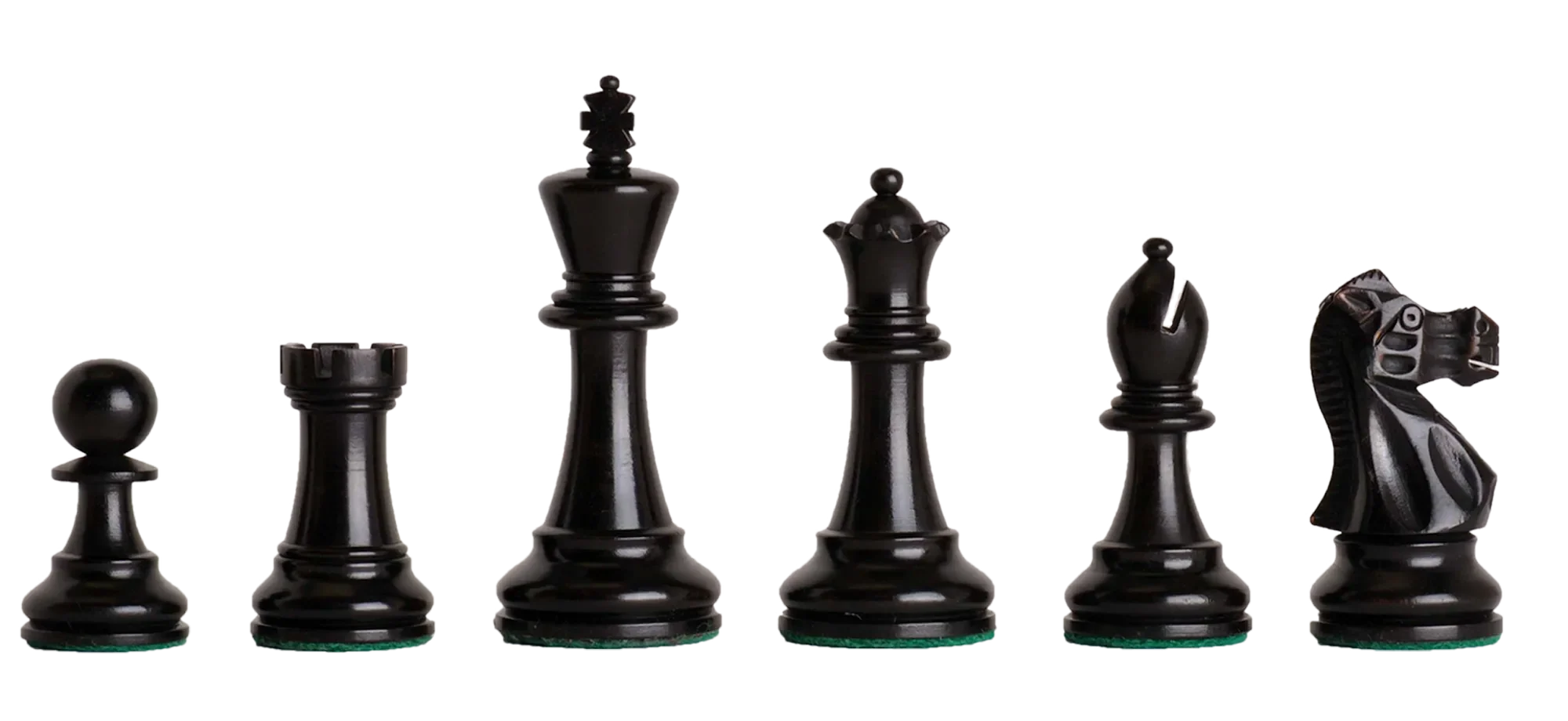 Ebonized Boxwood and Natural Boxwood