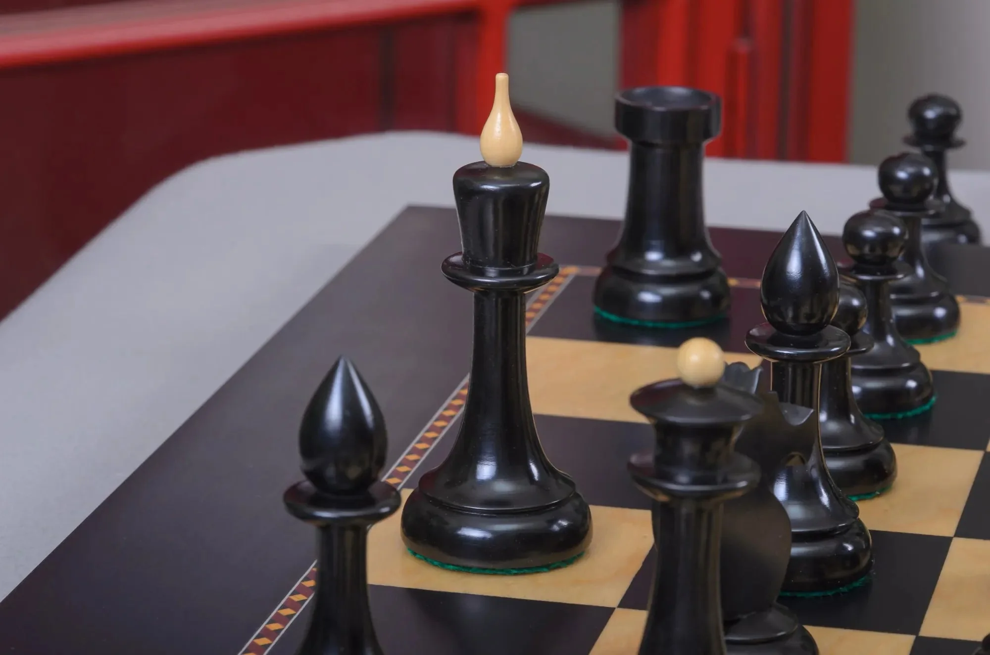"The Queen's Gambit" Inspired Series 2025 Edition Chess Pieces - 3.75" King - Image 10